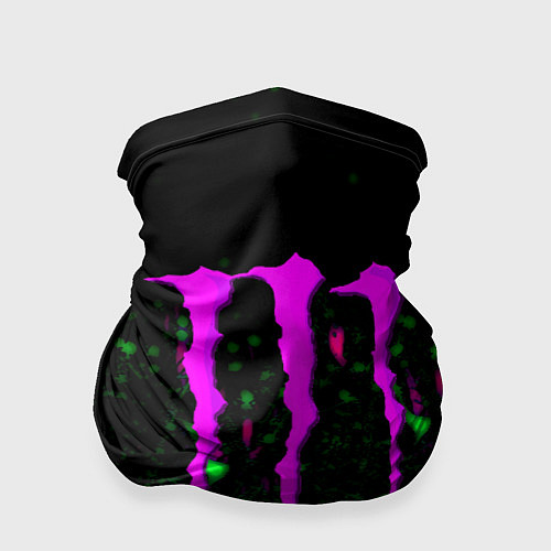 Бандана Monster energy splash color / 3D-принт – фото 1