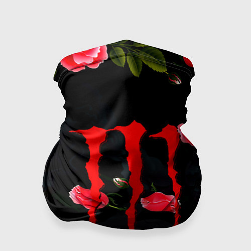 Бандана Monster energy rose steel / 3D-принт – фото 1