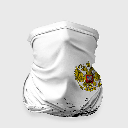 Бандана Россия черно белые краски / 3D-принт – фото 1