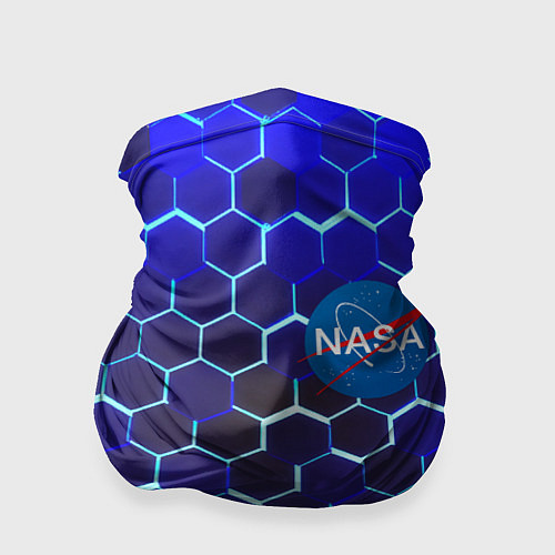 Бандана Nasa голубая броня / 3D-принт – фото 1