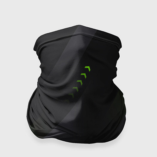 Бандана Color black green / 3D-принт – фото 1