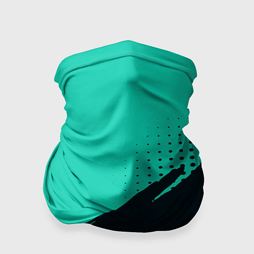Бандана Color black light blue / 3D-принт – фото 1