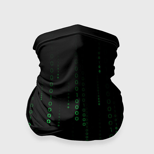 Бандана Color black green / 3D-принт – фото 1
