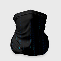 Бандана Color black blue
