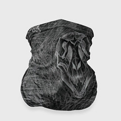 Бандана Черепа динозавров - эскиз