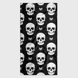 Бандана-труба Черепной фон, цвет: 3D-принт — фото 2