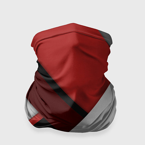 Бандана Color black red grey / 3D-принт – фото 1