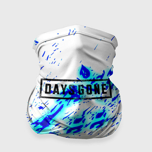 Бандана Daysgone голубые краски / 3D-принт – фото 1