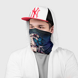 Бандана-труба Кастория дарк реализм, цвет: 3D-принт — фото 2