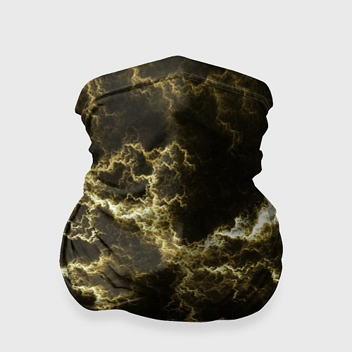 Бандана Lightning yellow / 3D-принт – фото 1