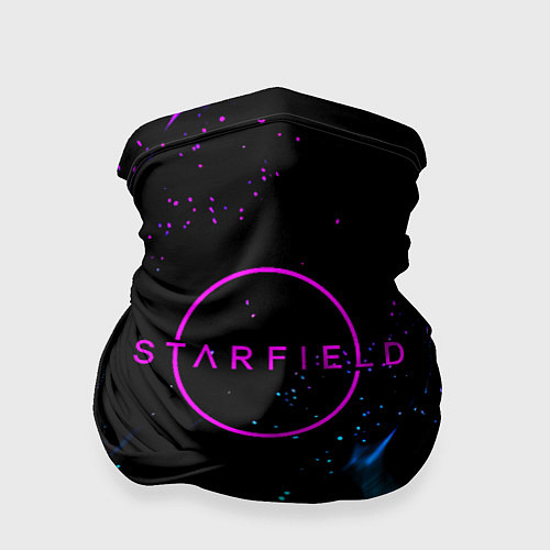 Бандана Starfield неоновый огонь / 3D-принт – фото 1