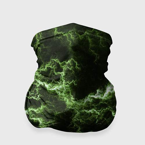 Бандана Lightning green glow / 3D-принт – фото 1