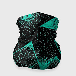 Бандана-труба The triangle is light blue, цвет: 3D-принт