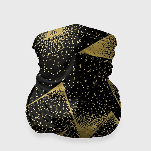 Бандана Triangle yellow with dots / 3D-принт – фото 1