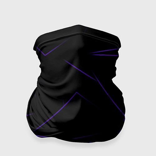 Бандана Color purple line / 3D-принт – фото 1