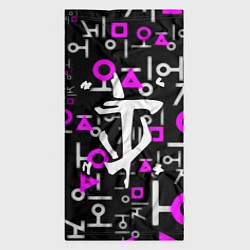 Бандана-труба Doom неоновый паттерн, цвет: 3D-принт — фото 2