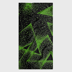 Бандана-труба Triangles with dots, цвет: 3D-принт — фото 2