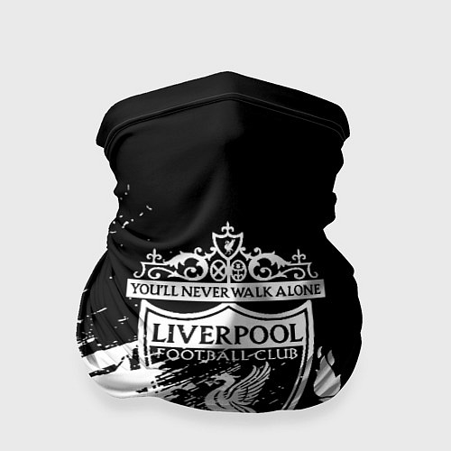 Бандана Liverpool краски белые / 3D-принт – фото 1