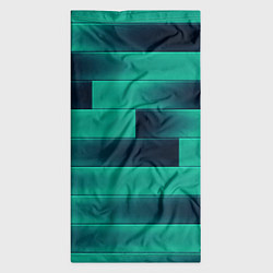 Бандана-труба Color light blue square, цвет: 3D-принт — фото 2