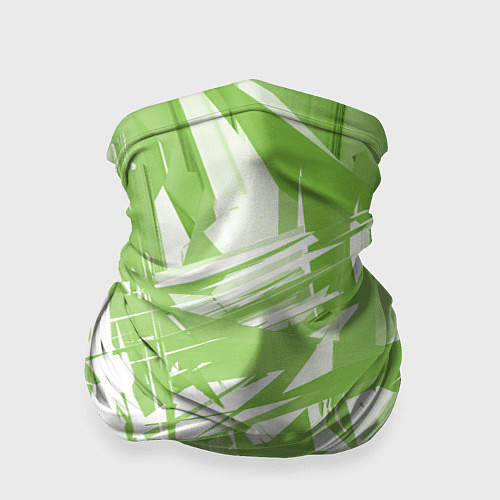 Бандана Color white green / 3D-принт – фото 1