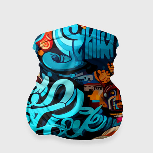 Бандана Abstract graffiti - ai art / 3D-принт – фото 1