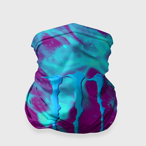 Бандана Monster energy неон / 3D-принт – фото 1