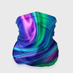 Бандана-труба Neon waves, цвет: 3D-принт