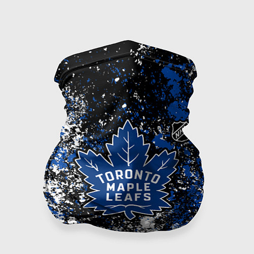 Бандана Toronto Maple Leafs NHL black / 3D-принт – фото 1
