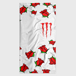 Бандана-труба Monster energy steel rose, цвет: 3D-принт — фото 2
