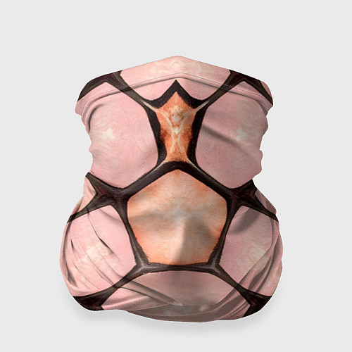 Бандана Розовые пятна жирафа / 3D-принт – фото 1