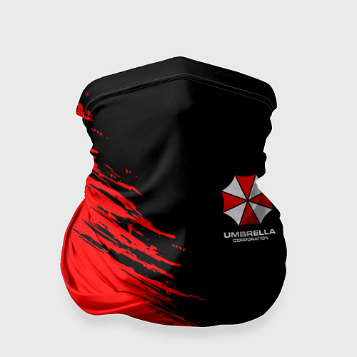 Бандана Umbrella Corp - red and black / 3D-принт – фото 1