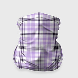 Бандана Checkered light purple