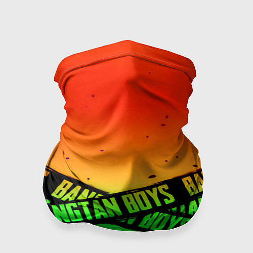 Бандана Bangtan Boys steel grunge / 3D-принт – фото 1