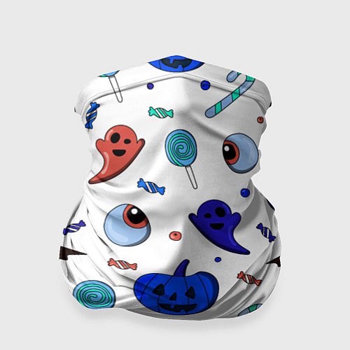Бандана Halloween white / 3D-принт – фото 1