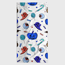 Бандана-труба Halloween white, цвет: 3D-принт — фото 2