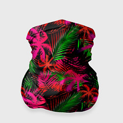 Бандана Palm red pink