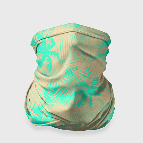Бандана Palm light blue / 3D-принт – фото 1