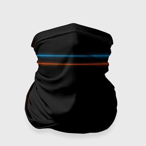 Бандана Neon black red blue / 3D-принт – фото 1