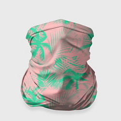 Бандана Palm turquoise pink