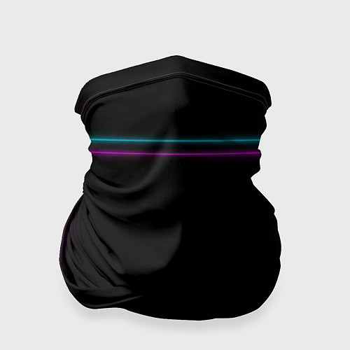 Бандана Neon pink light blue / 3D-принт – фото 1