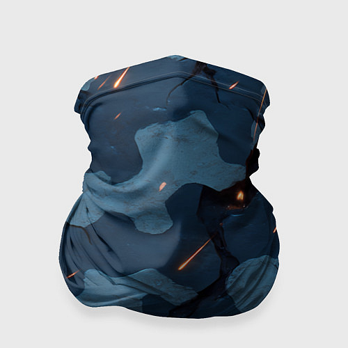 Бандана Камуфляжные плиты текстура / 3D-принт – фото 1
