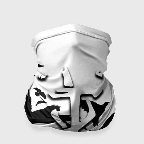 Бандана Doom black crow logo / 3D-принт – фото 1