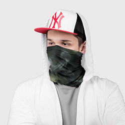 Бандана-труба Камуфляжная ткань с дымом, цвет: 3D-принт — фото 2