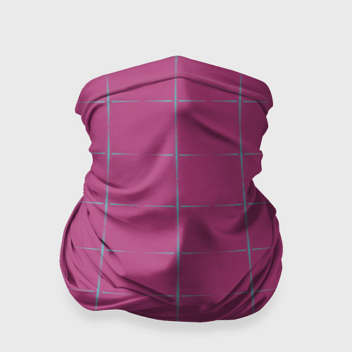Бандана Color pink stripes / 3D-принт – фото 1