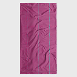 Бандана-труба Color pink stripes, цвет: 3D-принт — фото 2