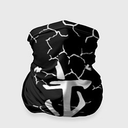 Бандана-труба Doom трещины текстура, цвет: 3D-принт