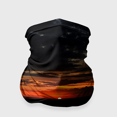 Бандана Закат на плато / 3D-принт – фото 1