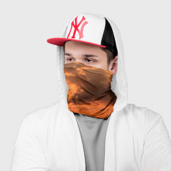 Бандана-труба Закат на перевале актопрак, цвет: 3D-принт — фото 2