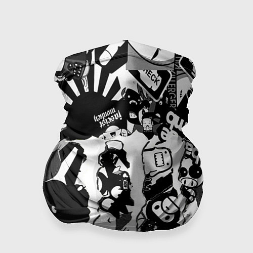 Бандана Monster energy black sticker / 3D-принт – фото 1