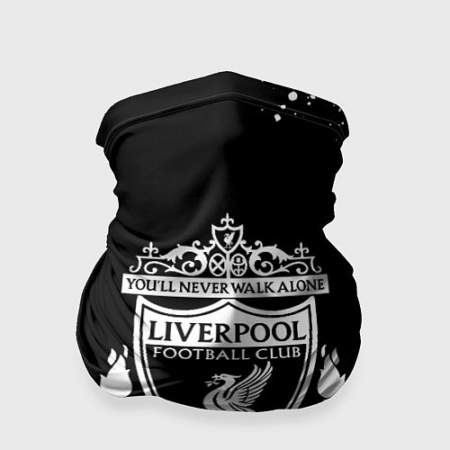 Бандана Liverpool белые краски текстура / 3D-принт – фото 1
